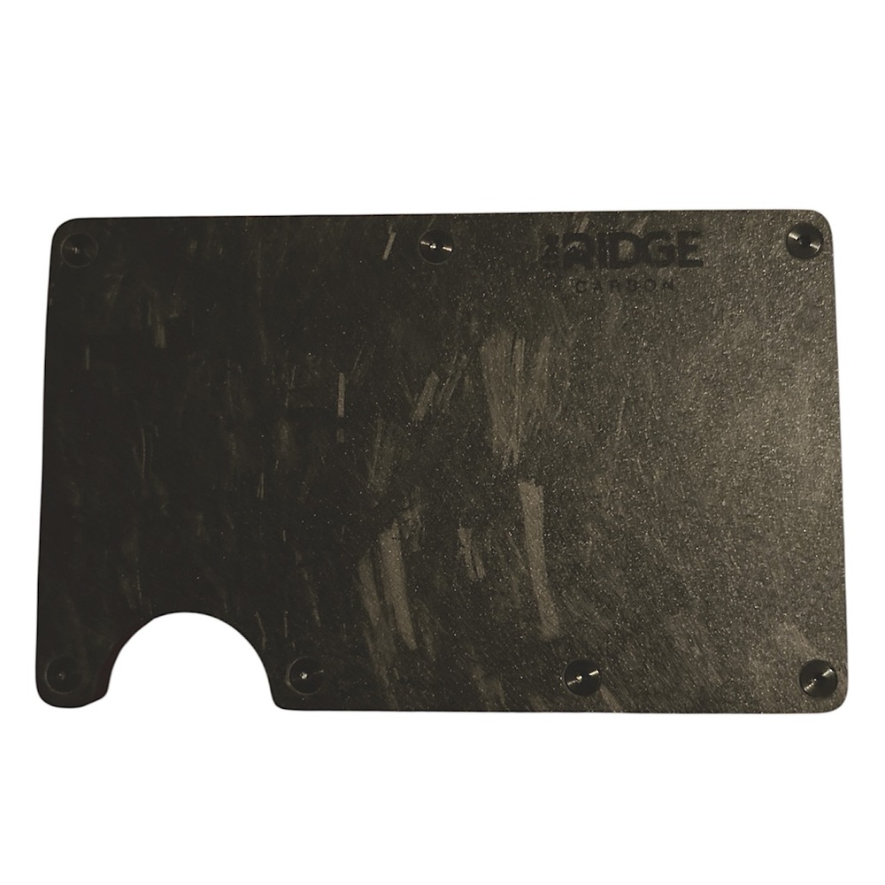Ridge Black Money Clip